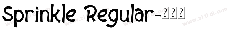Sprinkle Regular字体转换